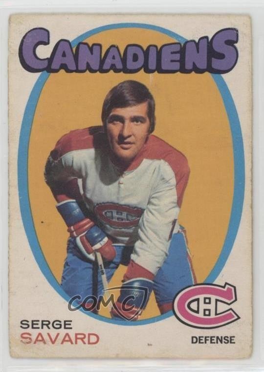 1971-72 O-Pee-Chee Serge Savard #143 HOF 03uh
