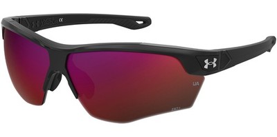 Under Armour UA Yard Dual ANSI Z87+ Semi-Rimless Wrap Sunglasses - 084J B3