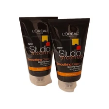 Lot of Two L'oreal Studio Smoothness Smoothing Cream