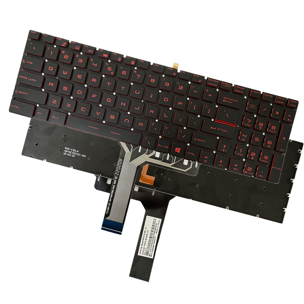For MSI GL65 9RC 9SFX 9SEX Bravo 17 A4DDR US Backlit Keyboard 9Z
