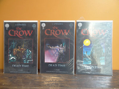 New The Crow Dead Time 1 2 3 J O Barr Comic Book Movie Series