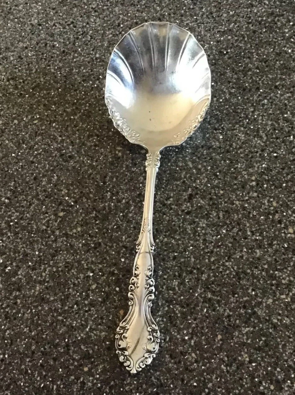Antique Rogers & Bro A1 silverplated 1898 New Century gravy ladle