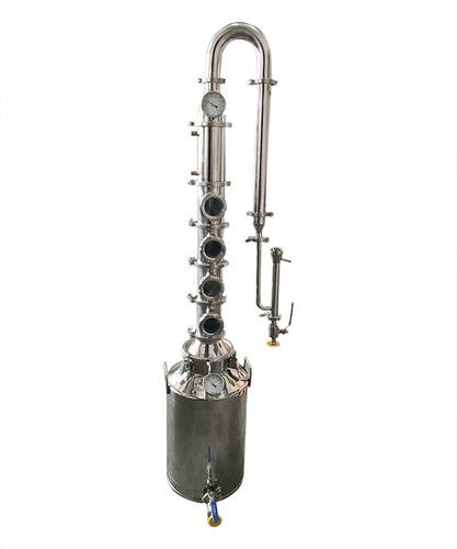 Reflux Still Complete Setup 26 Gal 100L Stainless Tri Clamp Moonshine Distiller