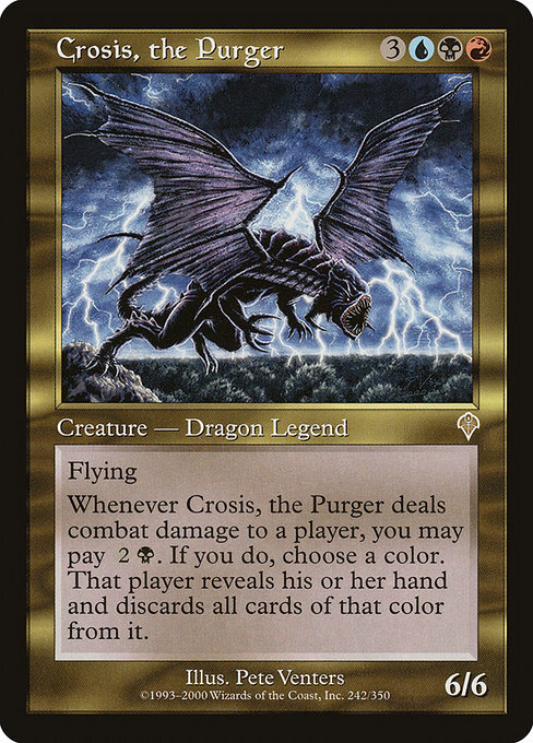 Crosis, the Purger Invasion LP MTG