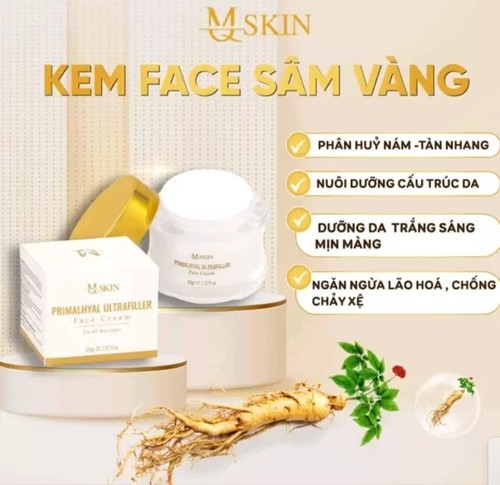 Combo MQ SKIN Gold Ginseng Face Cream-Face Skin Red Melasma tri nam - Picture 4 of 5