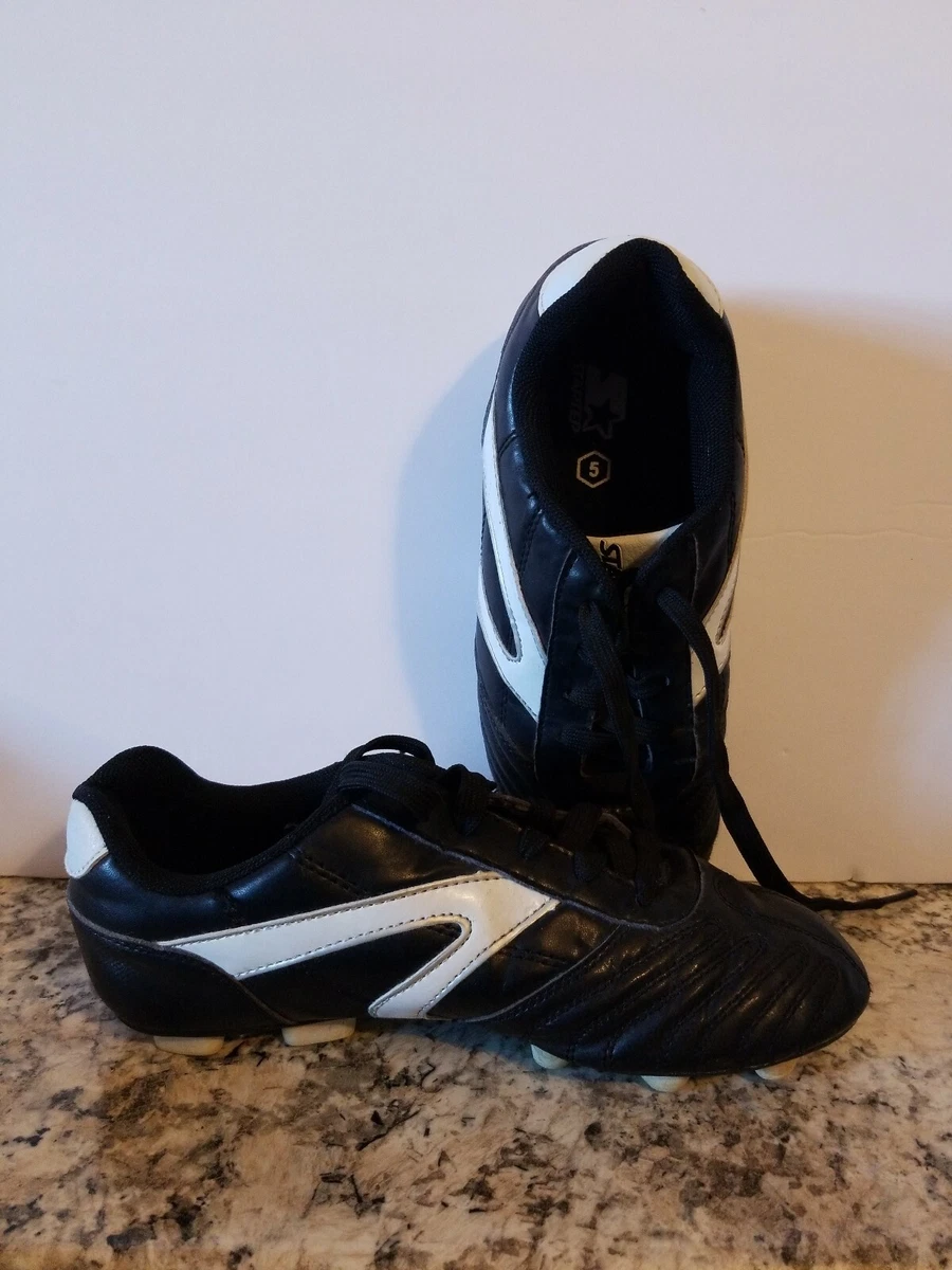Starter Soccer Cleats Youth Size 5 Black White eBay