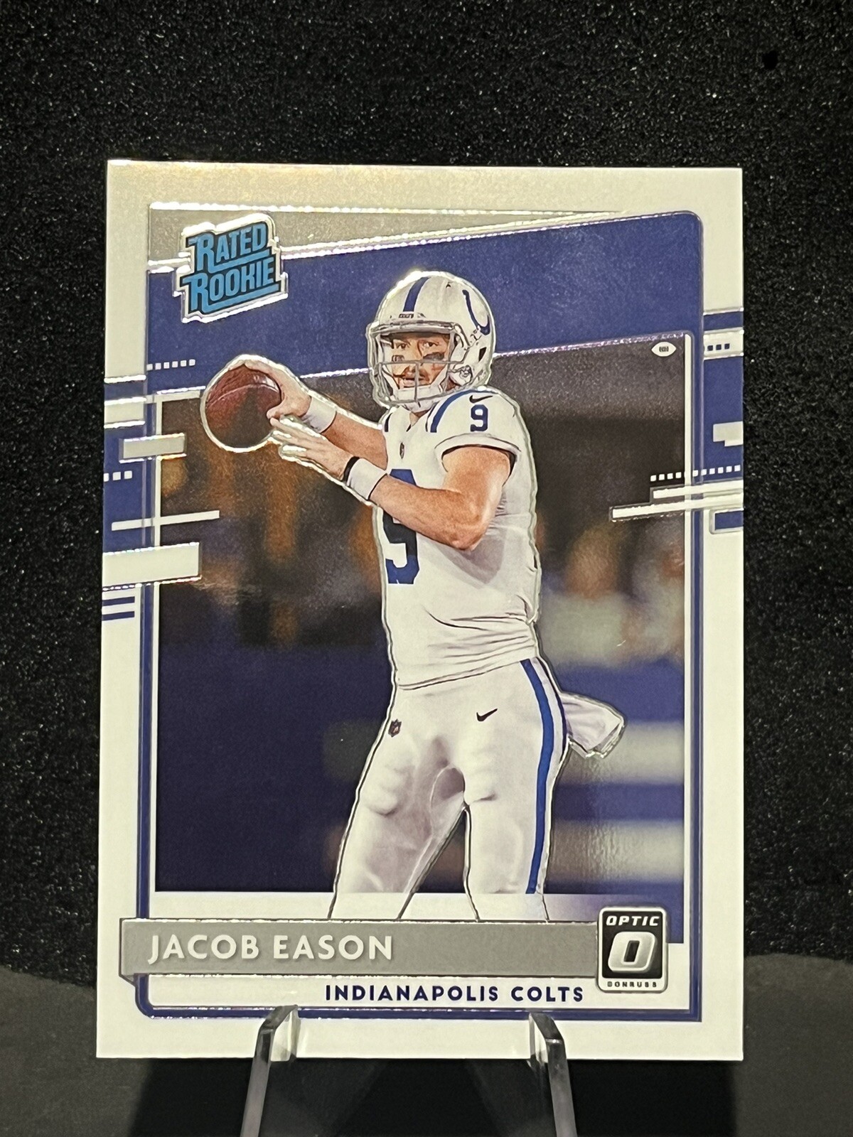 2020 Donruss Optic Rated Rookie Jacob Eason RC #162 Indianapolis Colts
