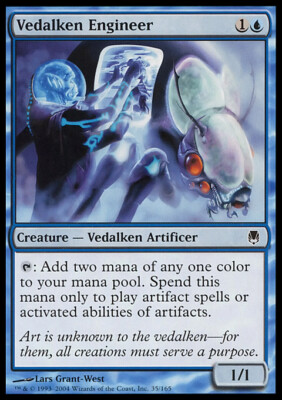 Magic the Gathering MTG Vedalken Engineer (35) Darksteel   LP