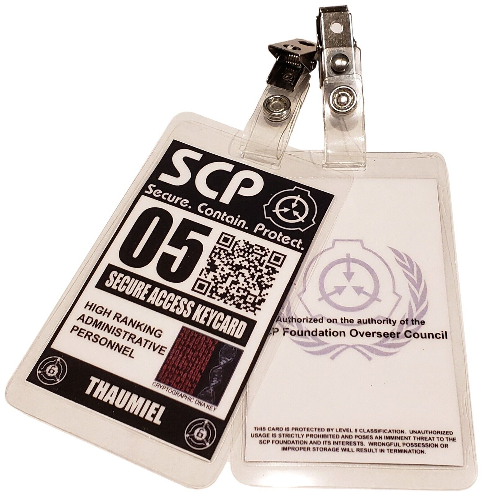 Scp Foundation Cards, Collectible Cards