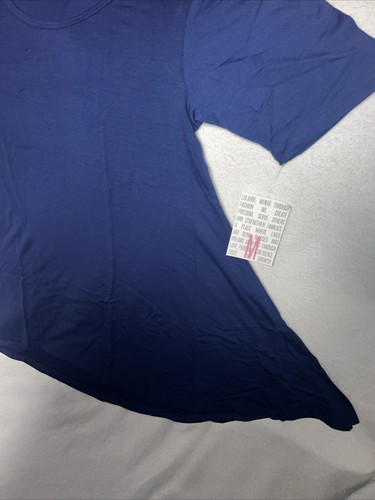 Unicorno Lularoe Medium Perfect T/12-18 blu scuro massiccio M nuovo unicorno completo 14 - Foto 10 di 13