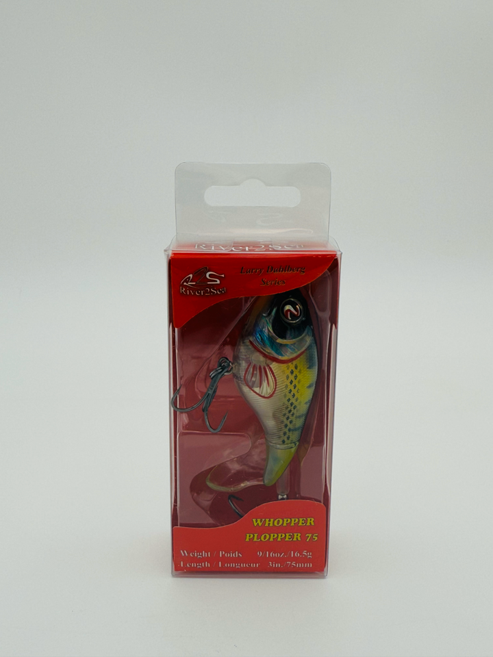 LEURRE DE SURFACE RIVER2SEA WHOPPER PLOPPER 75