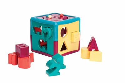 battat shape sorter cube