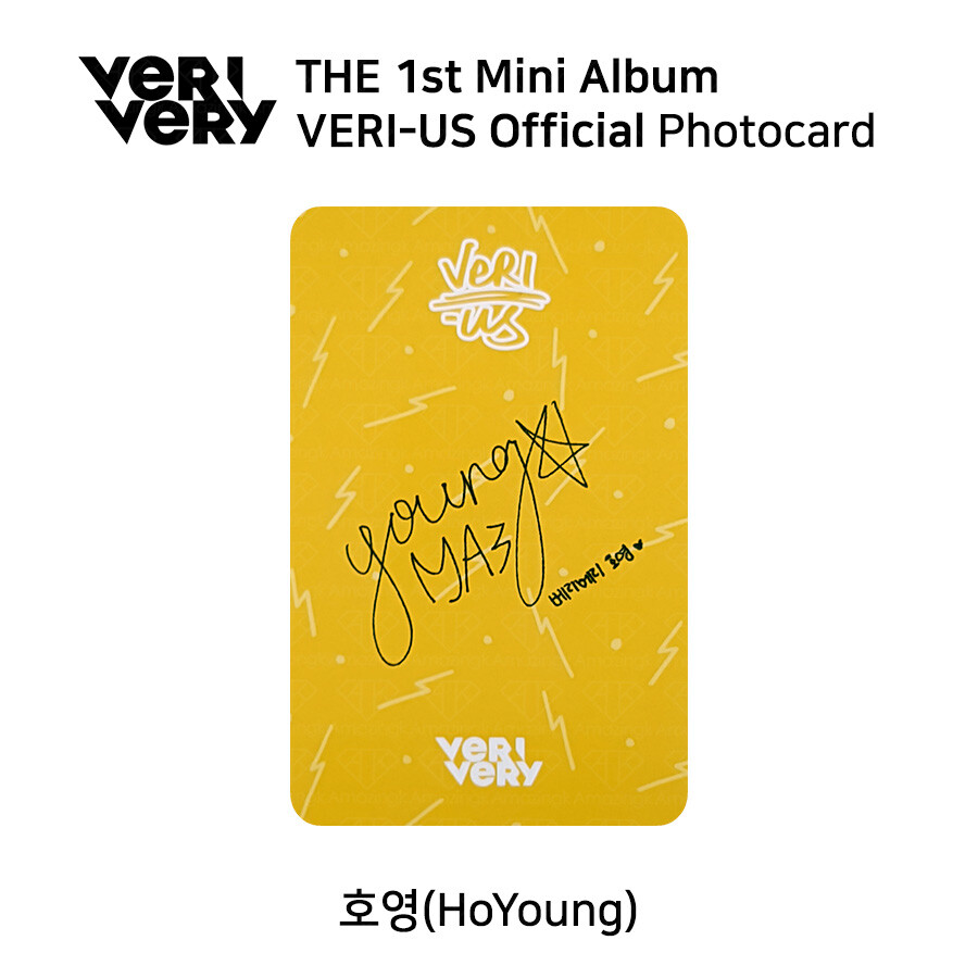 VeriVery The 1st Mini Album VERI-US Official Photocard | eBay
