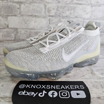 nike vapormax flyknit 2021 pure platinum