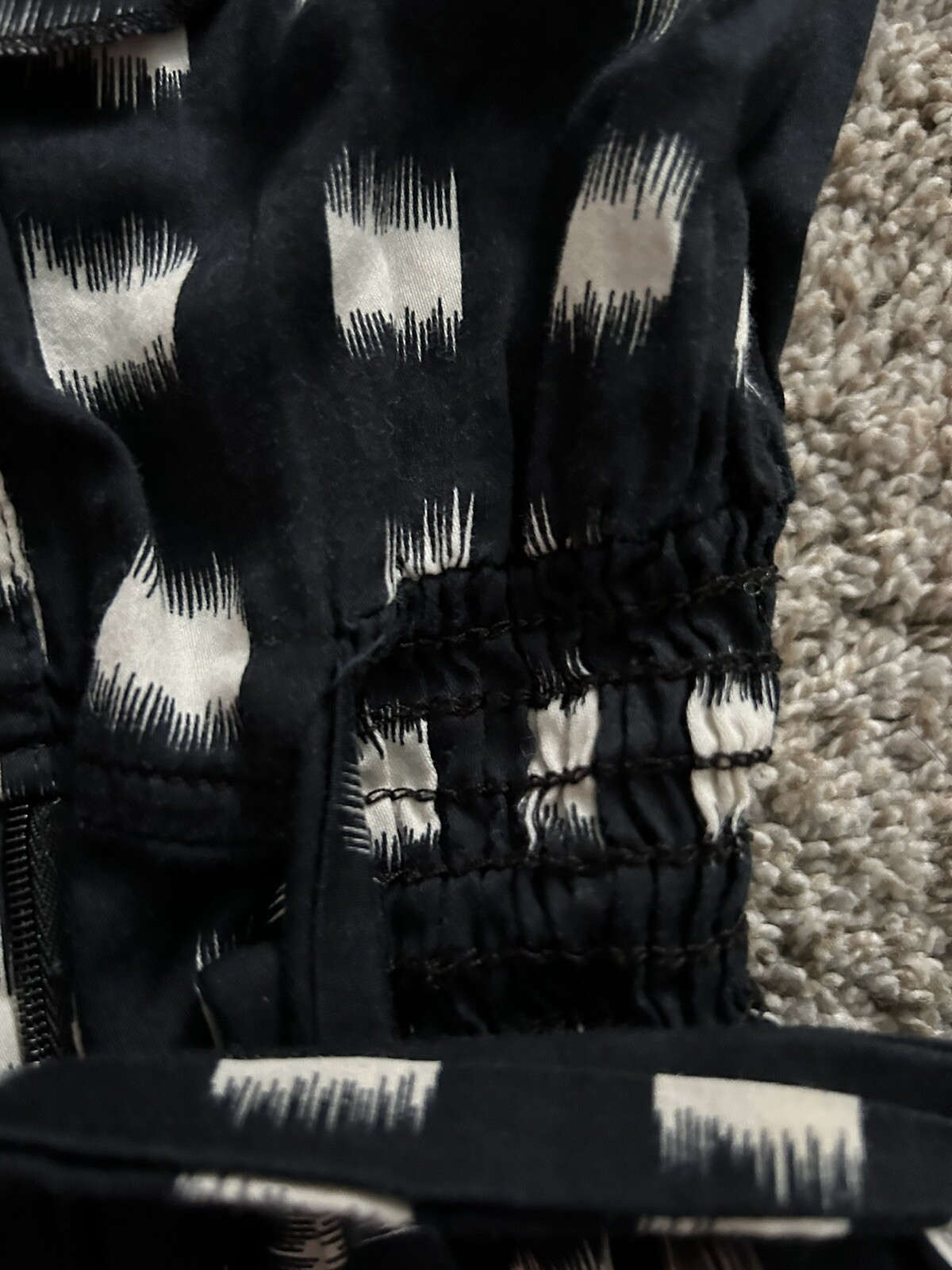 Patterned Romper Women’s Size Small - image 3