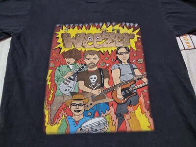 rare Vintage 2002 Weezer The Enlightenment Tour Shirt Size M | eBay