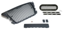 Kühlergrill Wabengrill Front Grill mit ohne PDC kompatibel mit Audi A3 8P 2008-2