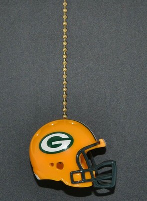 Green Bay Packers Ceiling Fan Helmet Pull Chain New Ebay