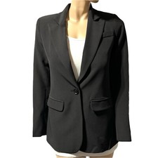 Vince Camuto Women  s Black blazer Size XS Single Button Jacket Office Career NWT