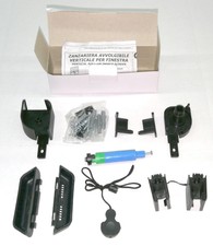 Zanzariere Alluminio Hu-Firma Verticale Marrone cm.140x170 - 3