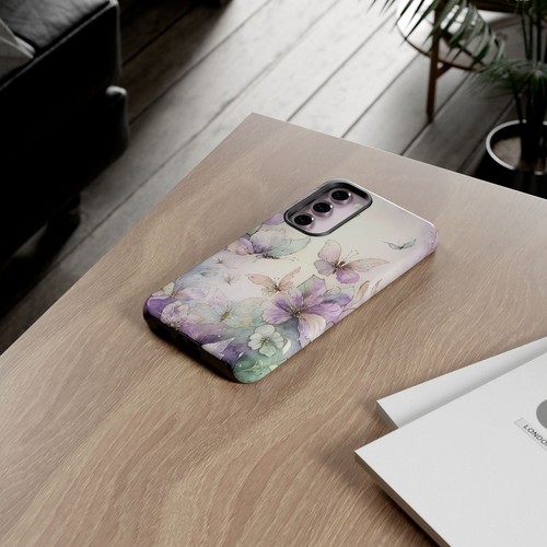 Spring Butterfly Phone Case, Elegant Nature-Inspired Design Cover | X53 - 第 222/272 張圖片
