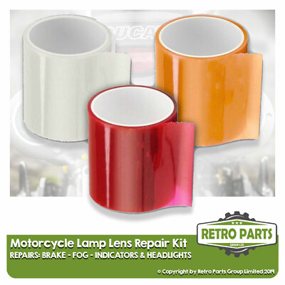 Brake Indicator Light Lens Repair Tape Kit For TRS Lamp MOT Pass