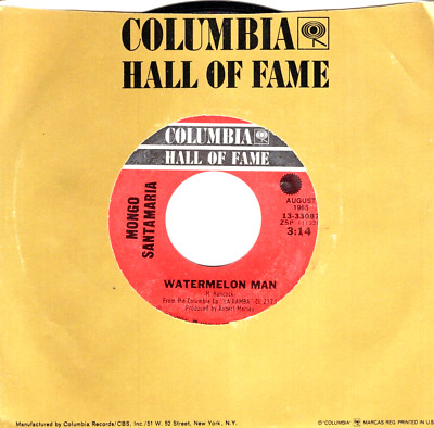 Mongo Santamaria:  Watermelon Man / Fat Back ..45 RPM-3240