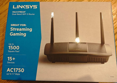Linksys Max-Stream AC1750 Dual-Band Wi-Fi 5 Router (EA7200)