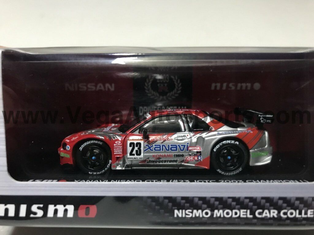 Genuine Nismo Xanavi Nismo GT-R (#23 JGTC 2003) Model 1/64 Genuine Nismo Xanavi Nismo GT-R (#23 JGTC 2003) Model 1/64