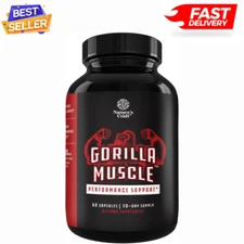 Legal STEROID ANABOLIC pills BULKING Testosterone Booster MUSCLE GROW, 60 cap...