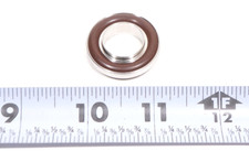 KF-16 Stainless Steel Vacuum Flange Centering Ring With Viton FKM O-Ring Seals