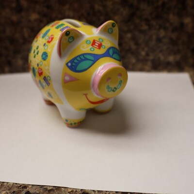 Vintage 1980s Ritzenhoff Mini Piggy Bank Laura Ferracioli | eBay