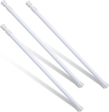 3pcs Window Security Bars, 15.7-27.6 Inch Adjustable Sliding Door Security Lock