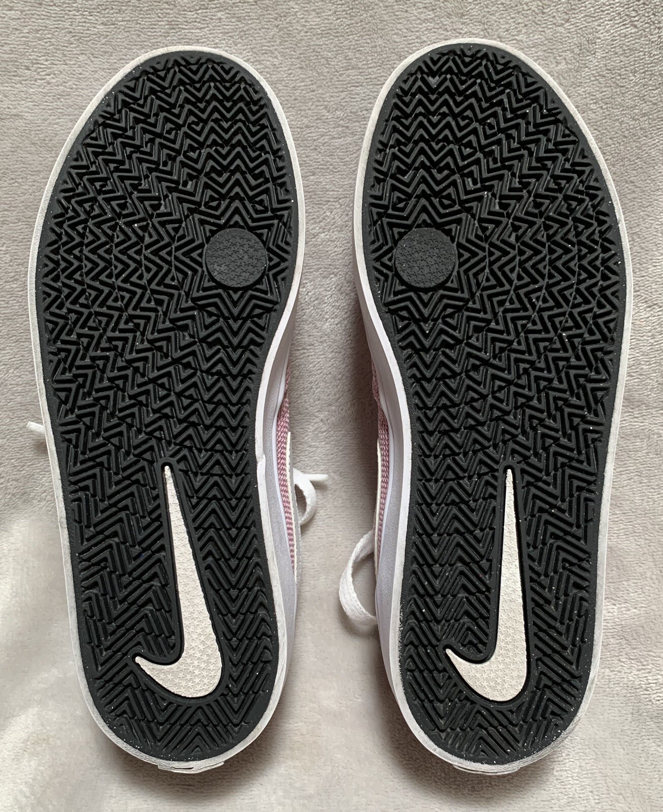 SAOLA Scarpe da ginnastica Nike donna SB Check Solar skateboard atletiche rosa bianco taglia 6