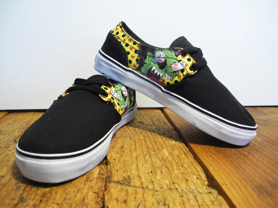 Tênis DVS Shoes Ragtop Kids novo preto EUA 1 EUR 32 - Imagem 2 de 4