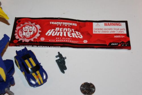 Hasbro Transformers Prime Beast Hunters Smokescreen & Sky Claw Figure 2013 Nice - Picture 3 of 10