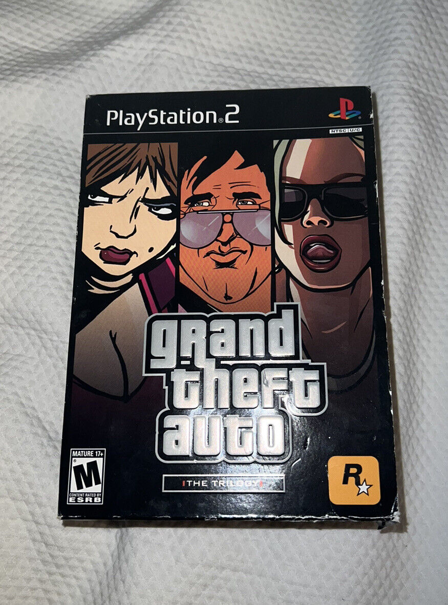 PlayStation 2 PS2 Grand Theft Auto Trilogy NEW Box GTA 3 III San Andreas  SEALED 710425371110