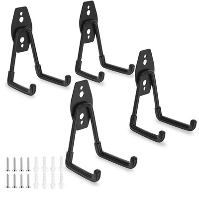ENUODA Garage Hooks Heavy Duty Garage Storage Hooks Utility Steel Wall Mount ...