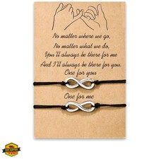 Matching Bracelets for Couples Best Friends Pinky Promise Bracelets Birthday ...