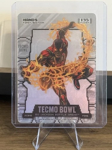 2026 Bo Jackson Battle Arena Tecmo Bowl Hands “Jerry Rice” Fire Silver Coin Flip