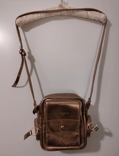 Liebeskind Berlin Umhängetasche - Camera Bag Echtleder Rose Metallic Neu