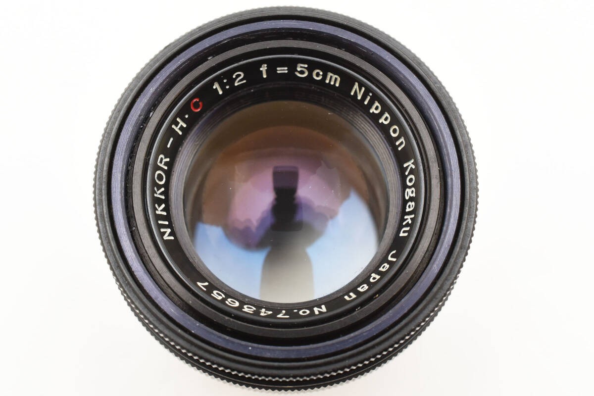 Nikon Nippon Kogaku Nikkor-H.C 5Cm 50Mm F2 All Black 3613 | eBay
