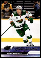 2023-24 Upper Deck Young Guns Damien Giroux Rookie Minnesota Wild #452