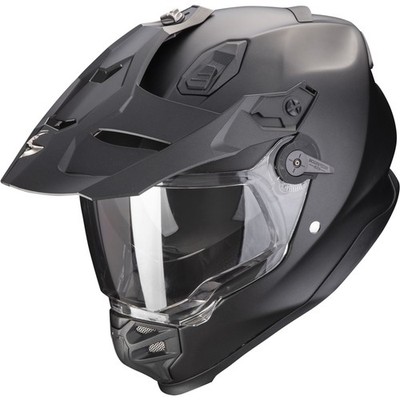 Motorrad Helm M - Scorpion ADF-9000 Air Solid - perlmuttschwarz matt