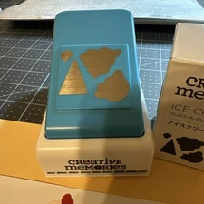 Creative Memories ICE CREAM Decorative Punch! New In Box-LTD EDITION!