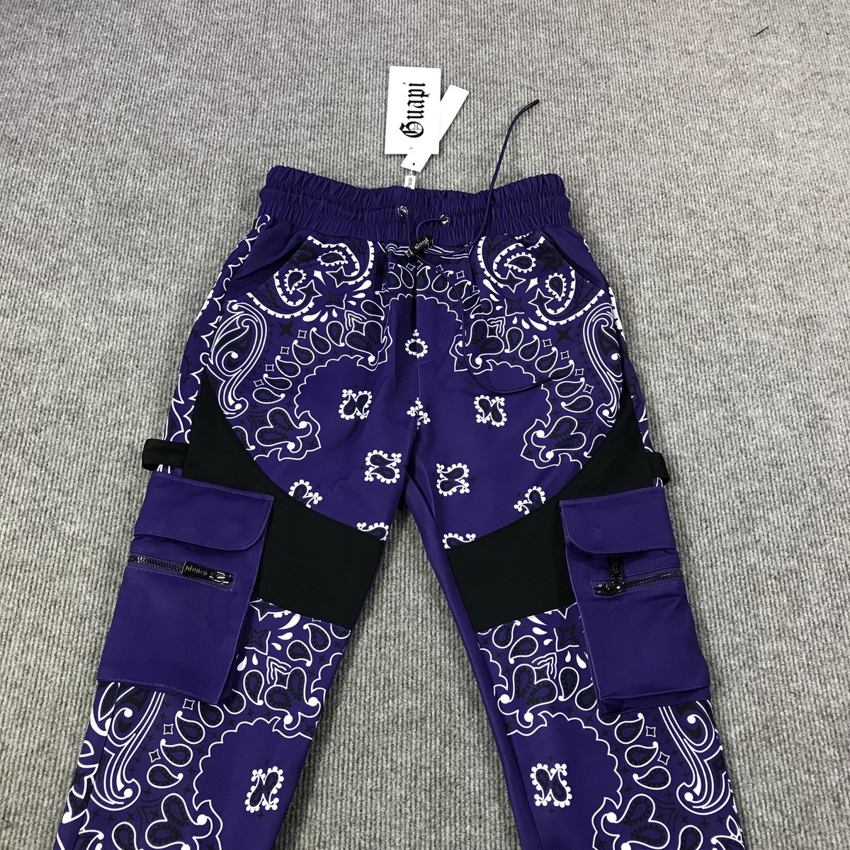 Guapi Cargo Pants Mens 32 Bandana Limited Edition Streetwear 