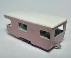Vintage Matchbox Lesney 1-75 Series #23 Caravan Trailer in Pink w/BPW - VGC