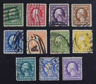 CKStamps: US Stamps Collection Scott#331 341 Used