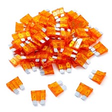 100 Pack Auto Fuses 5 AMP ATC/ATO Standard Regular Fuse Blade 5A Car Truck Boat