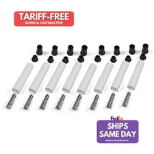 Pertronix Ignition 8502HT-8, Set of 8 White Ceramic Ceramic Spark Plug Boot Kit 